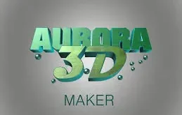 Aurora 3d Text & Logo